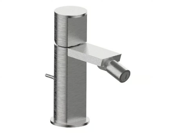 BORGIA 89103A - Countertop single handle stainless steel bidet mixer by Rubinetterie Frattini - view 2